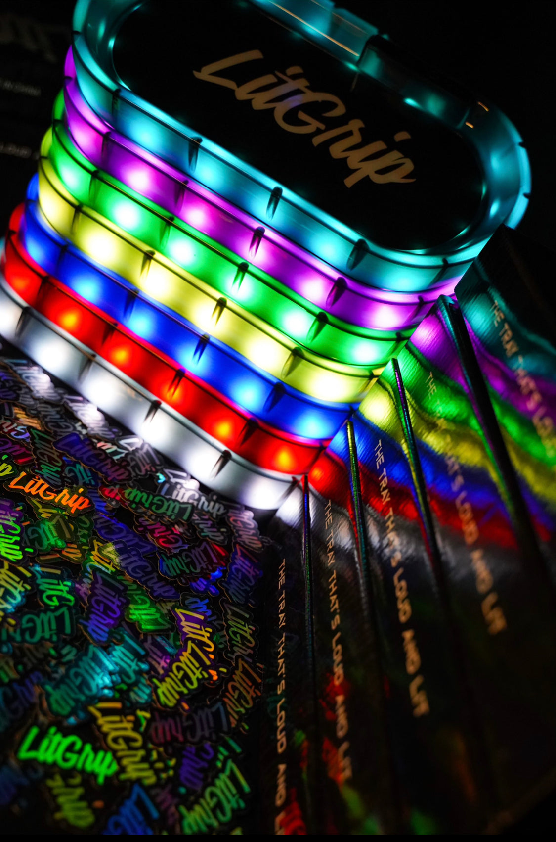 LitGrip® Bluetooth Speaker LED Tray